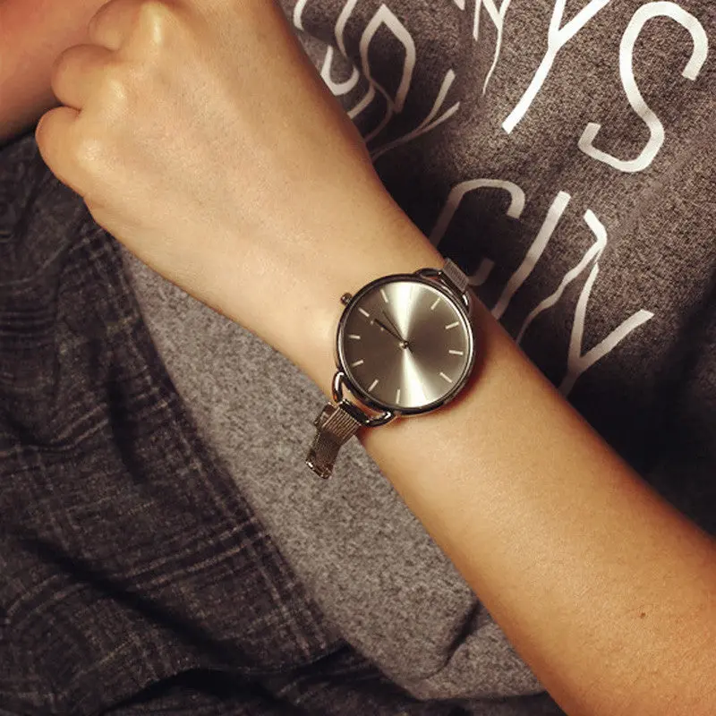 Feida Montre Women Watch Stainless Steel Quartz Analog Wrist Watch Watches Relojes Mujer 1