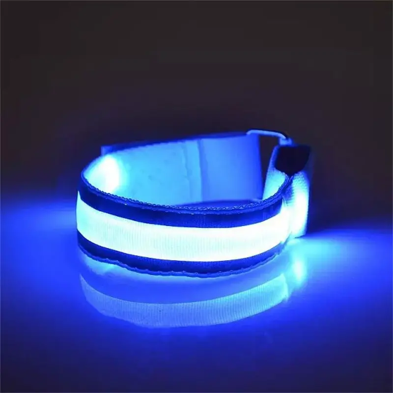 Feida Nylon Armbands Night Reflective Wristband Led Bracelet Party Supplies 1