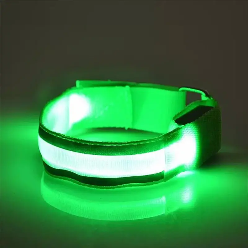 Feida Nylon Armbands Night Reflective Wristband Led Bracelet Party Supplies 2
