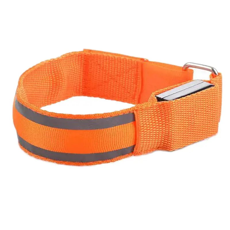 Feida Nylon Armbands Night Reflective Wristband Led Bracelet Party Supplies 3