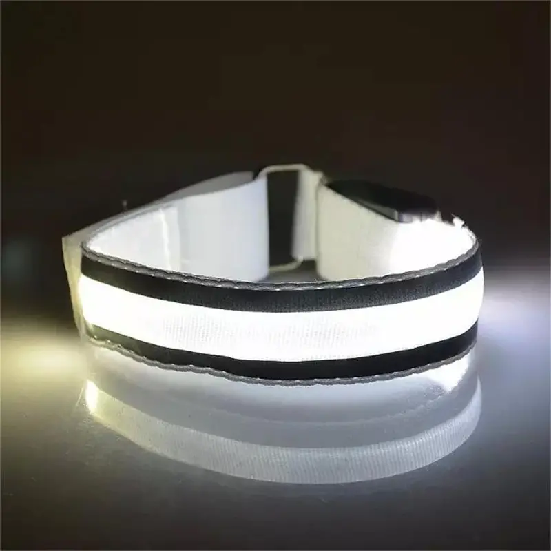 Feida Nylon Armbands Night Reflective Wristband Led Bracelet Party Supplies 6