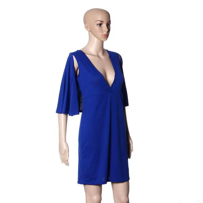 Feida Party Dresses Women Elegant Sexy Outfits V Collar Dress Cloak Nightclub Party Dress Dress 3