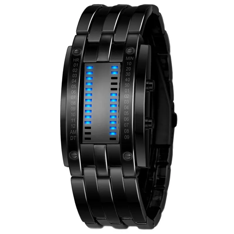 Feida Relogio Masculino Mens Watches Top Luxury Men's Stainless Steel Date Digital Led Bracelet Sport Watches 1