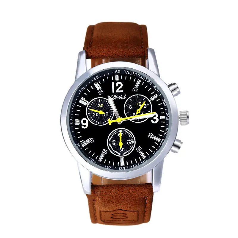 Feida Relojes Hombre Men Quartz Leather Analog Wrist Watch Relogio Masculino 2