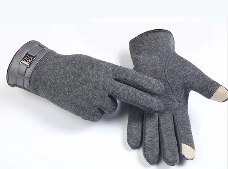 Feida Smartphone Screen Cashmere Full Finger Gloves Mittens & 3