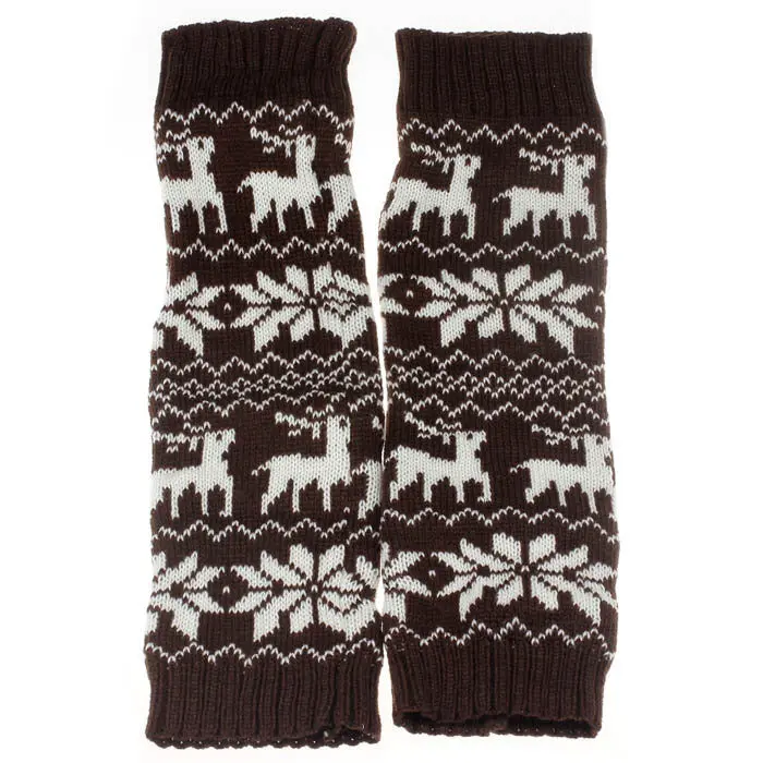 Feida Women Warm Knit Crochet High Knee Leg Socks Girl 2