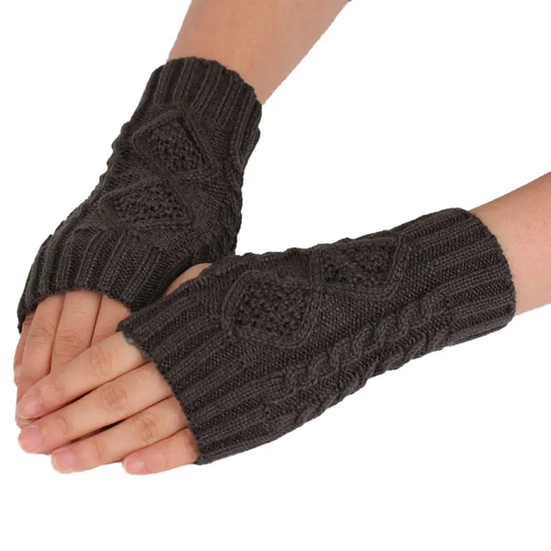Feida Women's Gloves Warm Diamond Gloves Mittens Gants 3