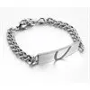 Fine Jewelry Lovers Stainless Steel Titanium Steel Zircon Bracelets Bangle Trend Hand Decoration 1