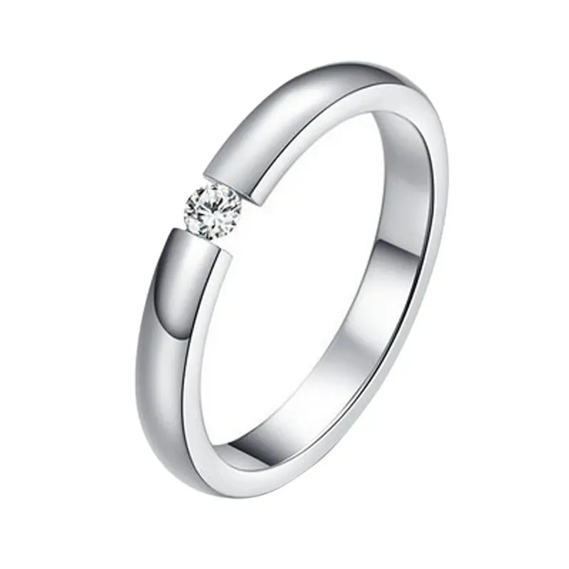 Finger Classic Ring For Women Stylish Simplicity Single Couple Ring Gift For Girl Jewelry 1