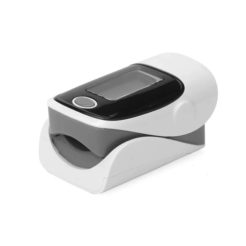 Finger Pulse Oximeter Blood Pressure Monitor Heart Rate Portable Diagnostic Tool Medical Equipment Grey 1