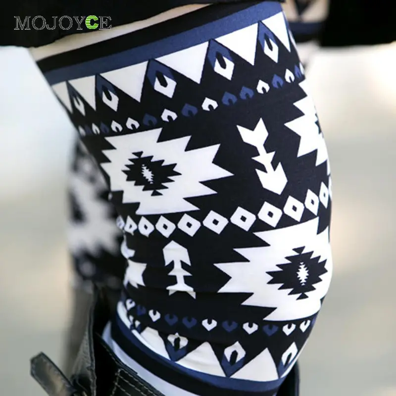 Fitness Geometry Print Leggings Women Stretchy Fitness Legging Casual Slim Skinny Pencil Pants Fitness Feminino 3