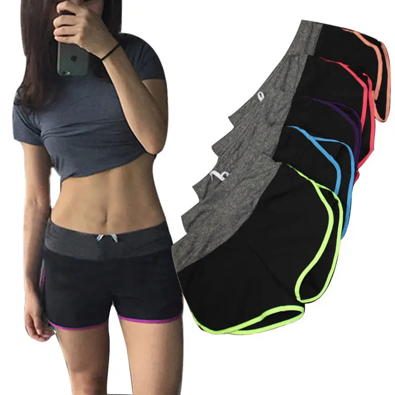 Fitness Gym Sport Shorts Women Outdoor Sportsweat Anti Emptied Running Shorts Gym Jogging Workout Swaetpant Cotton Shorts Casual 6