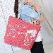 Flama Bags Handbags Women Cute Printing Casual Canvas Shoulder Bag Bolsos Femenina 7