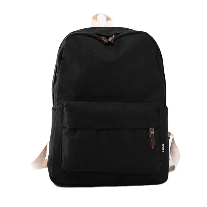 Flama Girl Simple Women Backpacks Traveling Pratical School Bags Unique Canvas Backpack Preppy Style Mochila 1