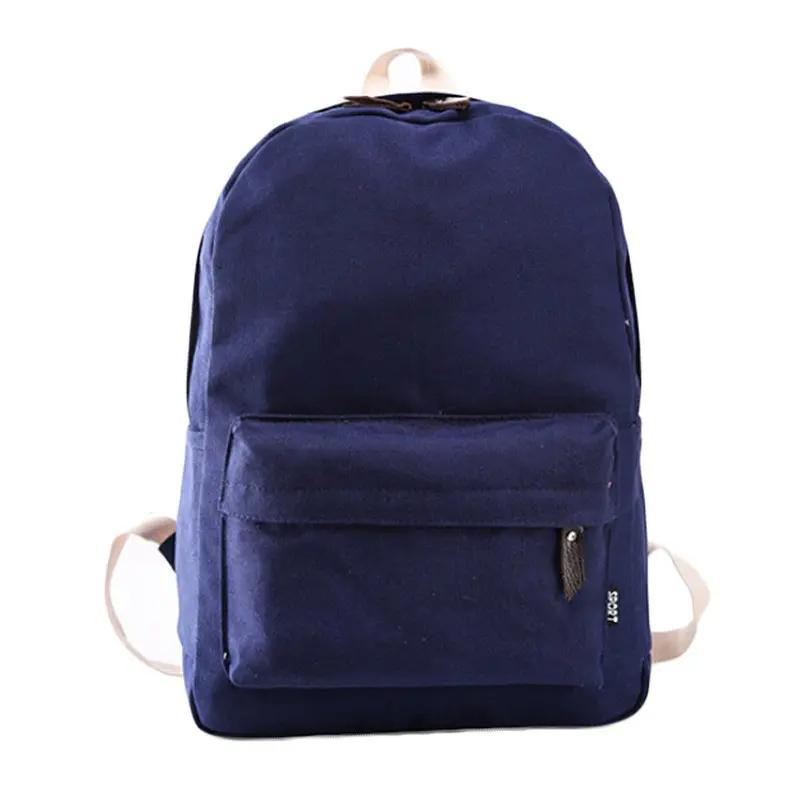 Flama Girl Simple Women Backpacks Traveling Pratical School Bags Unique Canvas Backpack Preppy Style Mochila 2