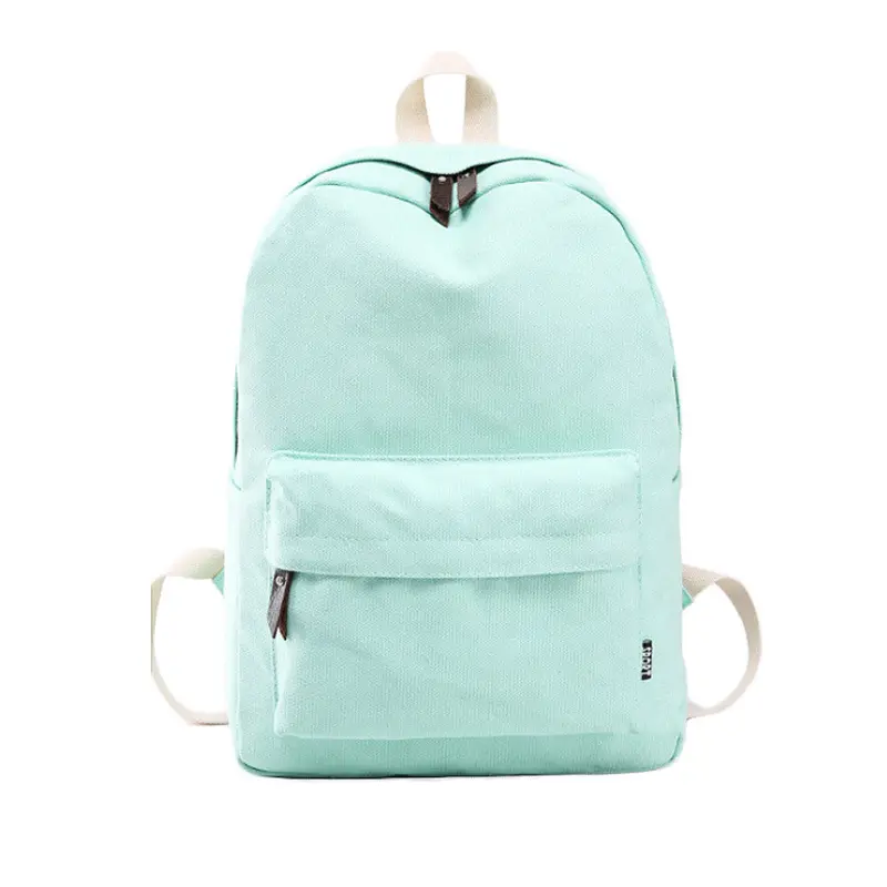 Flama Girl Simple Women Backpacks Traveling Pratical School Bags Unique Canvas Backpack Preppy Style Mochila 3