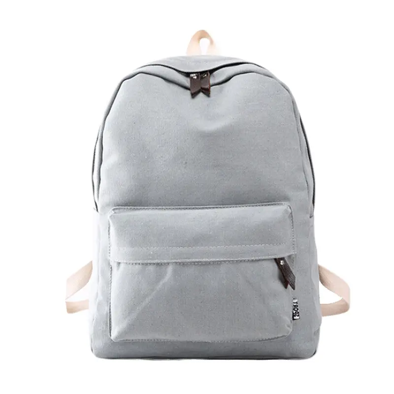 Flama Girl Simple Women Backpacks Traveling Pratical School Bags Unique Canvas Backpack Preppy Style Mochila 4