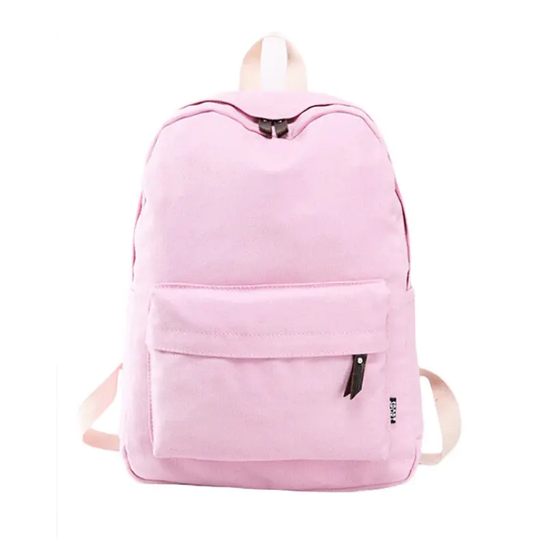 Flama Girl Simple Women Backpacks Traveling Pratical School Bags Unique Canvas Backpack Preppy Style Mochila 7
