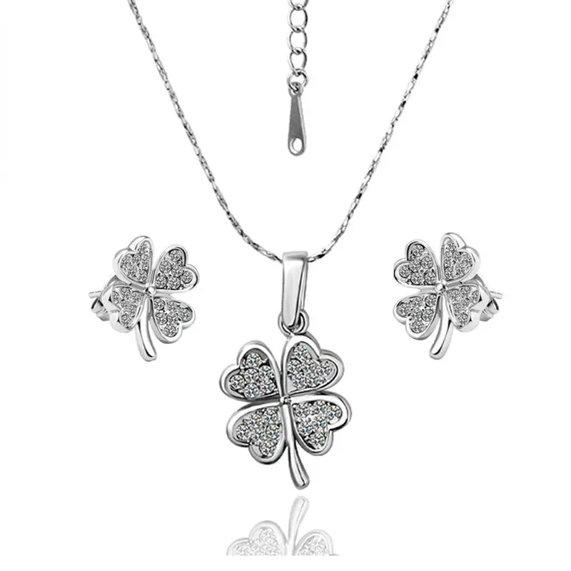 Floating Charms 18K Gold Plating Jewelry Set Costume Jewellery Smtps 43 1