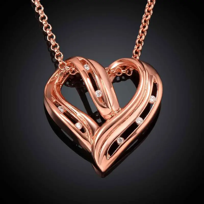 Floating Charms Acessorios Para Mulher Necklace Men Heart Crystal Yis Bead Necklace Joias219 1