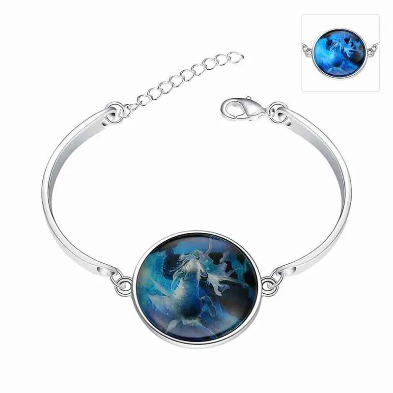 Floating Charms Glowing In The Dark Charm Bracelet Aries 2 Pulseras Mujer Jewerly Accessories Hbh 83 5