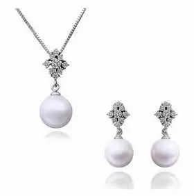 Floating Charms Platinum Plating Austrian Crystal Jewelry Sets Beads Lm N+E African Jewelry Set Joias 56 1