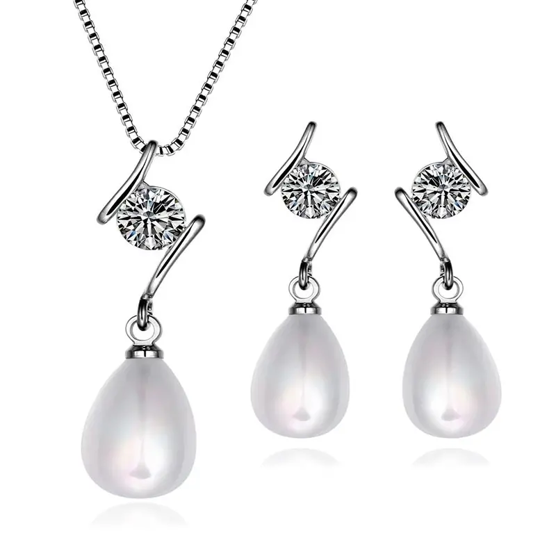 Floating Charms Platinum Plating Austrian Crystal Jewelry Sets Beads Lm N+E African Jewelry Set Joias 56 4