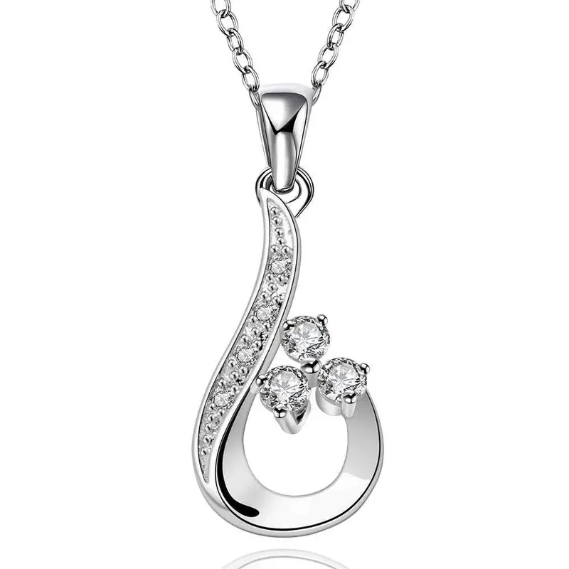 Floating Charms Silver Necklace Go From Fire Collares Men Jewelry213 1
