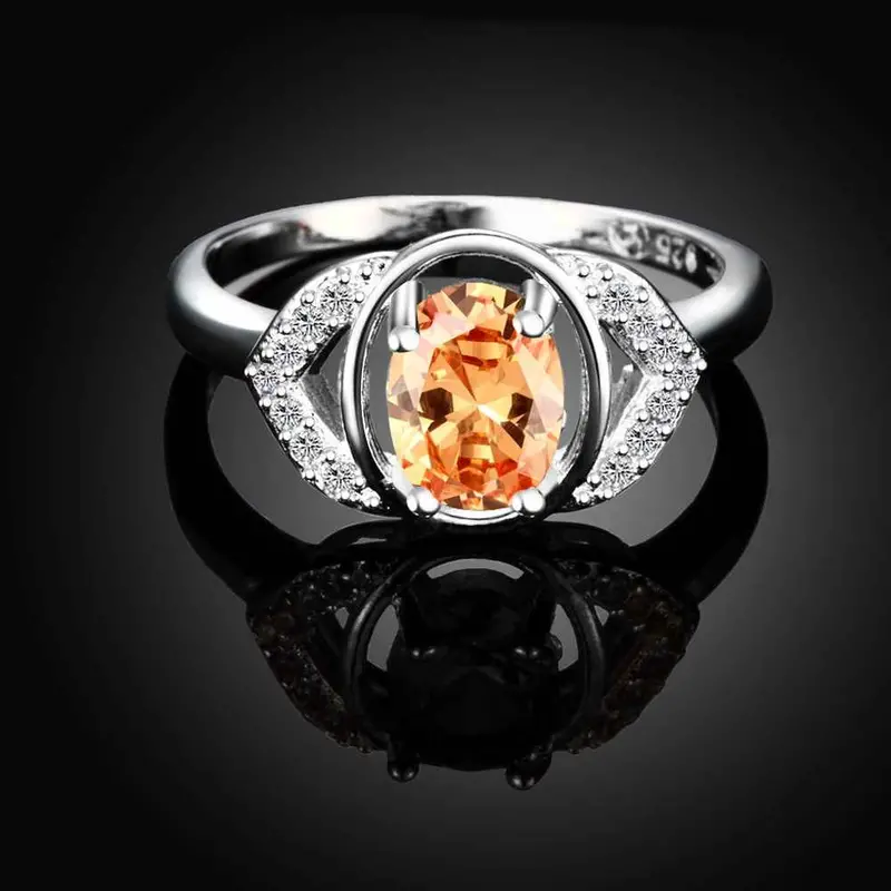 Floating Charms Silver Plated Stamp Rings For Men Angel Wings Opal Sport Fspr 21 3