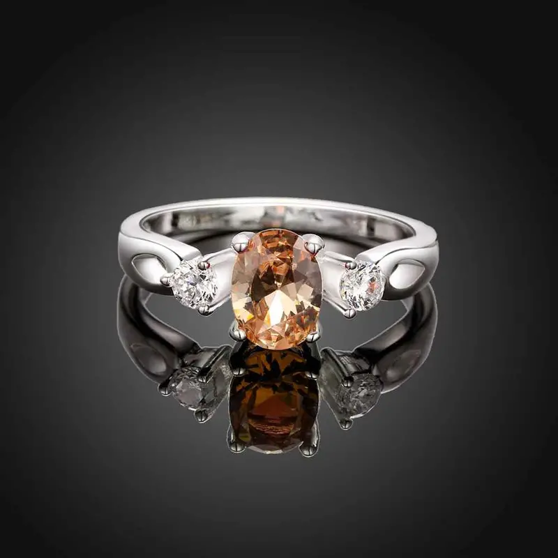 Floating Charms Silver Rings Insets Gem Anel Masculino Ruby Jewelry1 7 3