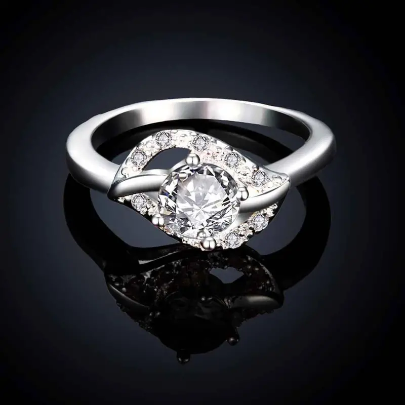 Floating Charms Silver Rings Insets Gem Anel Masculino Ruby Jewelry1 7 9