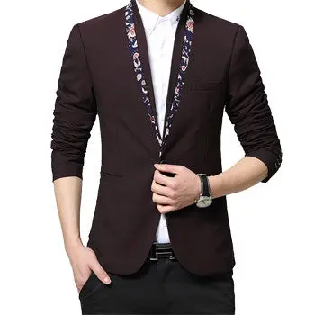 Floral Blazers And Jackets Casual Slim Fit Long Sleeveddress Suits Cardigans Blazers 1
