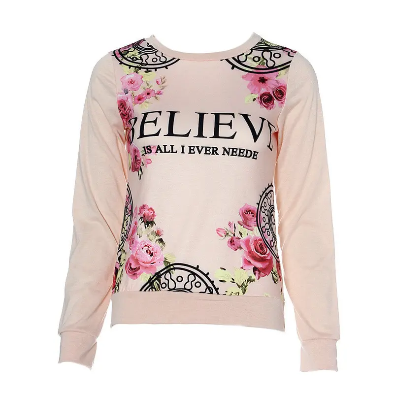 Floral Print Women Blouse Clothing Dressed Shirts Printing Vetement S Dames Bloezen 5