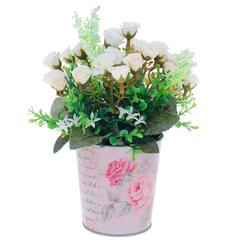 Flowers Outdoor Garden Bonsai Seeds Blooming Flower Pot Home Office Desk 90001 7