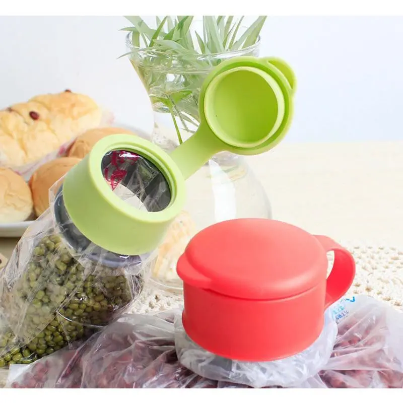 Food Storage Snack Seal Bag Magic Cap Bag Cap Lid Sealing Device Multifunctional Food Sealing Cover 70003 1
