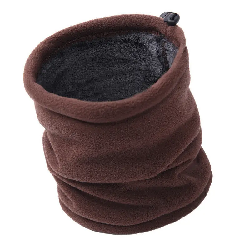 For Double Warm Fleece Scarf Collars 3