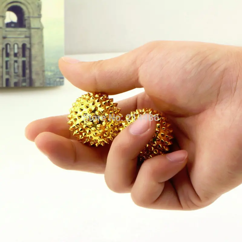 For Pressing Acupoints In Your Palms Magnetic Hand Acupuncture Ball Needle Massage 1