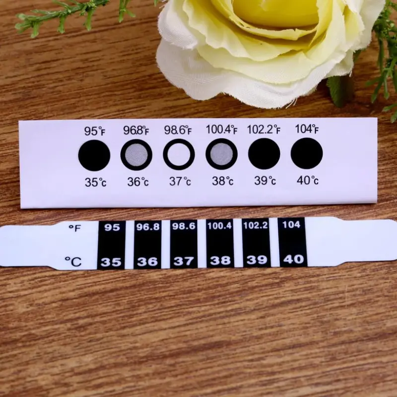 Forehead Head Strip Thermometer Fever Body Baby Child Kid Test Temperature 1