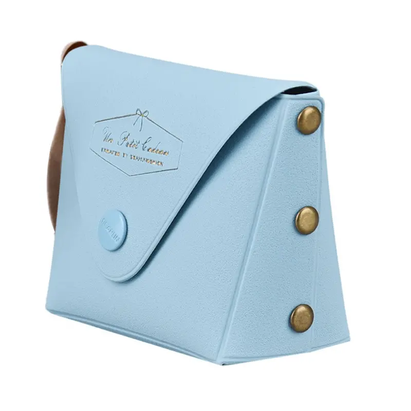 Forward 5 Colors Arrvial Pvc Leather Pure Color Hasp Student Macaron Bow Serie Change Purse 1