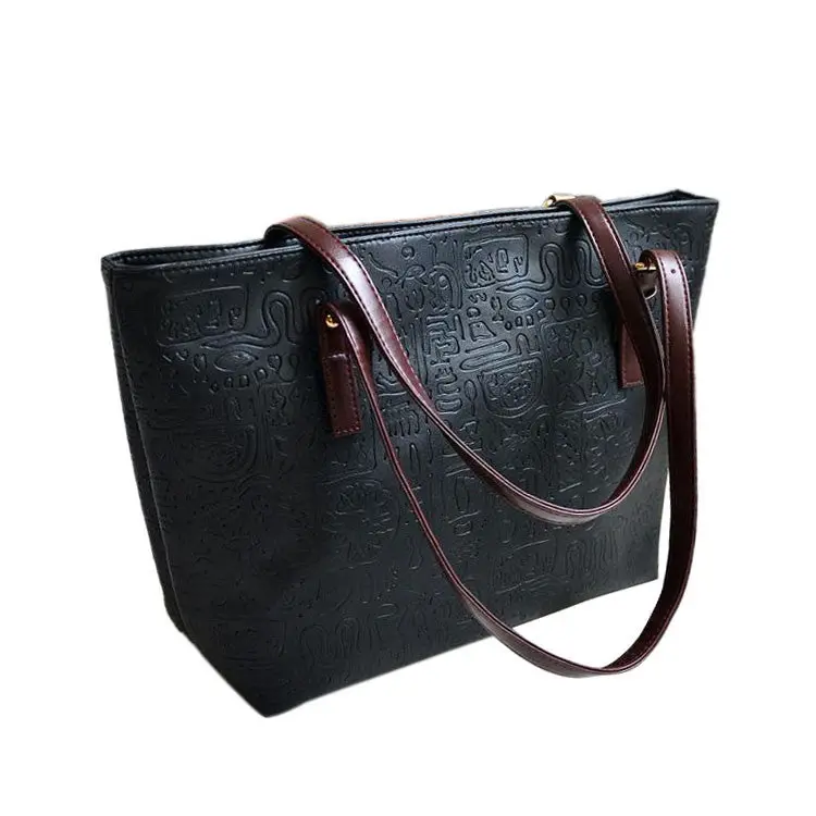 Forward 6 Colors Simple Larger Capacity Pu Leather Women Zipper Bag Messenger Freshipping 2