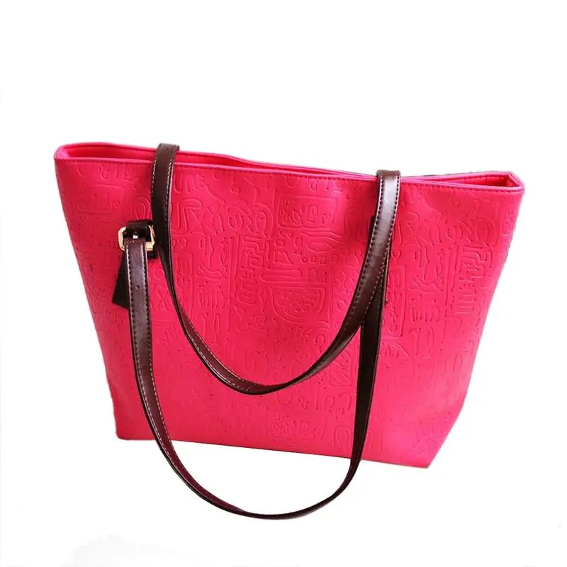 Forward 6 Colors Simple Larger Capacity Pu Leather Women Zipper Bag Messenger Freshipping 4