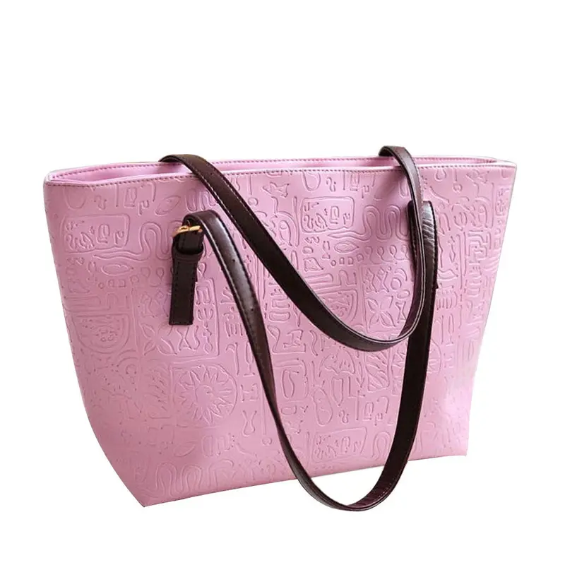 Forward 6 Colors Simple Larger Capacity Pu Leather Women Zipper Bag Messenger Freshipping 6