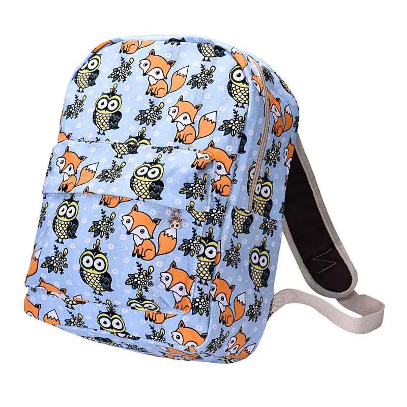 Forward Backpack 3 Colors Casual Canvas Owl Rucksack Backpack School Book Travel Rucksacks 2