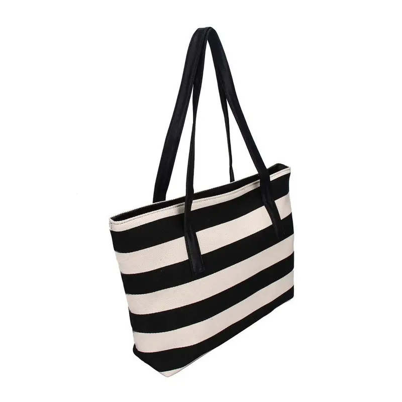 Forward , Big Canvas Striped Plaid Ladies Hbags Shoulder Bags Clutches Women Bag 1