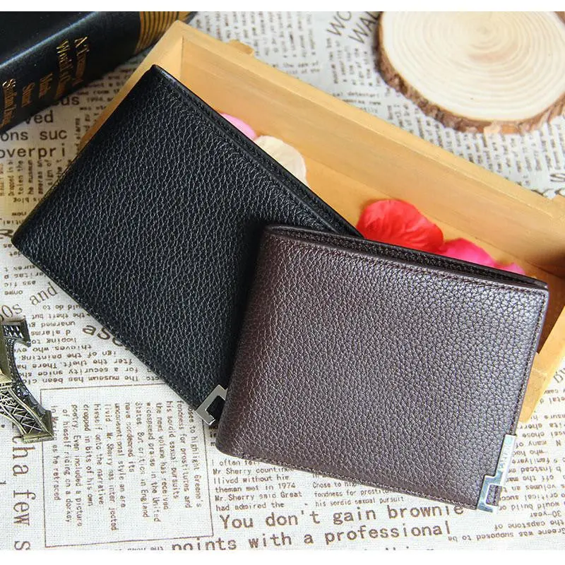 Forward Business Men Bifold Artificial Leather Wallet Card Holder Coin Wallet Purse 1