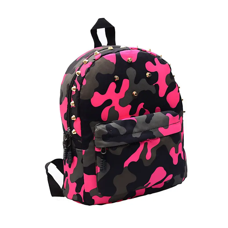 Forward Children School Bag Rivets Camouflage Backpack Cute Baby Toddler For Students 4