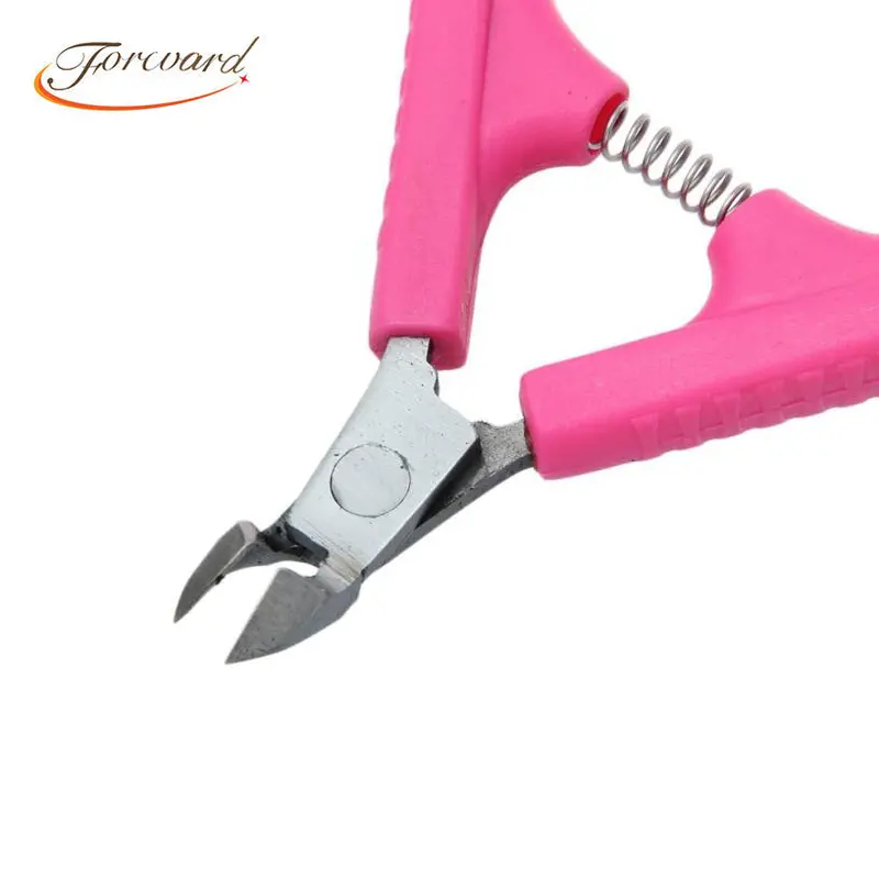 Forward Double-End Cuticle Pusher Dead Skin Remover Manicure Nail Art Cuticle Scissors 2