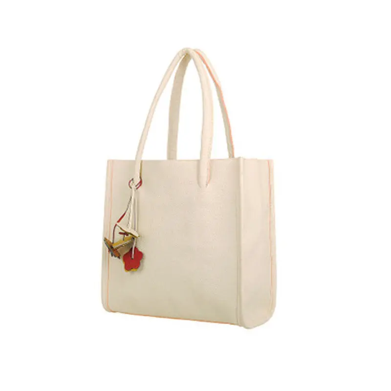 Forward Elegant Girls Hbags Leather Shoulder Bag Cy Color Flowers Women Tote 4