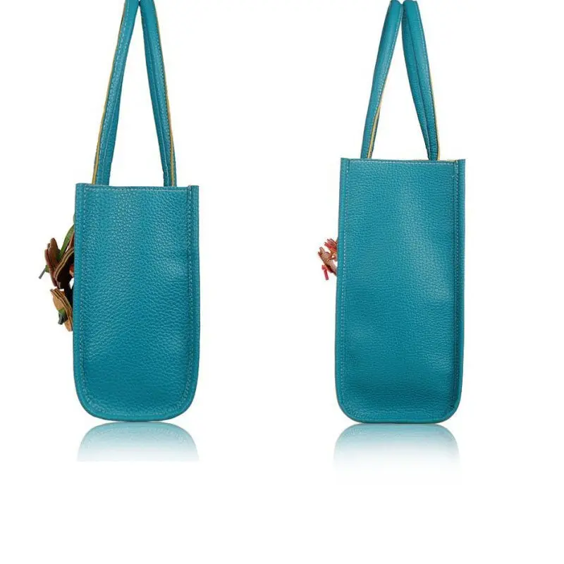 Forward Elegant Girls Hbags Leather Shoulder Bag Cy Color Flowers Women Tote 5