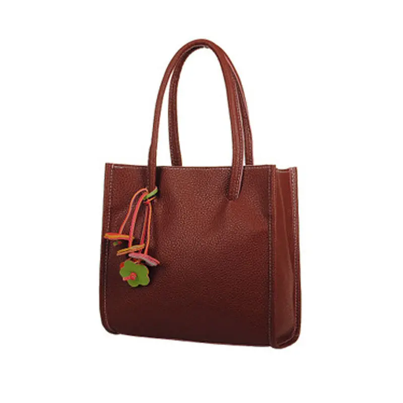 Forward Elegant Girls Hbags Leather Shoulder Bag Cy Color Flowers Women Tote 6